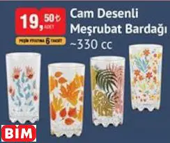 GLASS İN LOVE CAM DESENLİ MEŞRUBAT BARDAĞI GLASS İN LOVE CAM DESENLİ MEŞRUBAT BARDAĞI